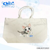 「こねこのチー ポンポンらー夏休み Zipトートバッグ」