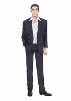 「カラオケ行こ！」より、成田狂児のキャラクタービジュアル。 (c)2025 和山やま/KADOKAWA/アニメ「夢中さ、きみに。」製作委員会