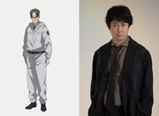 左からシュビン、声を務める杉田智和。