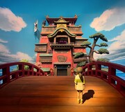 「ジブリの立体造型物展」より、 「千と千尋の神隠し」。 (c)2001 Hayao Miyazaki/Studio Ghibli, NDDTM