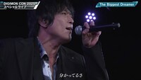 配信イベント「DIGIMON CON 2025」のライブコーナーに出演した高橋広樹。