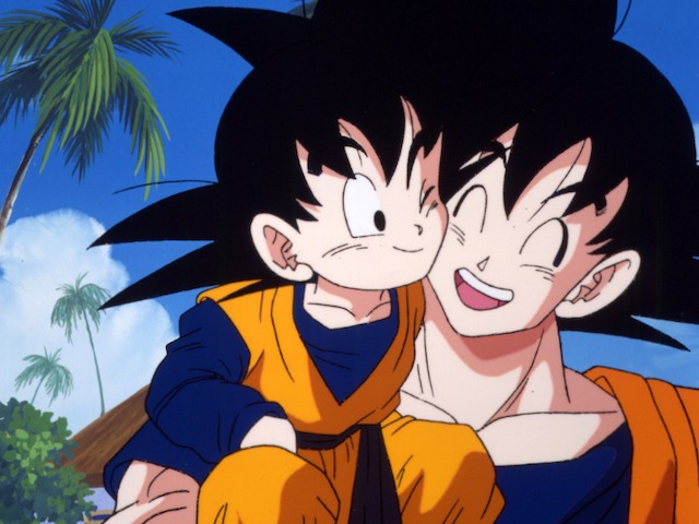 「ドラゴンボールZ」の場面カット。