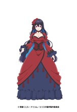 スカーレット・カスティエル（CV：鈴代紗弓）。10年前に王太子妃の暗殺未遂を企てたとして、処刑された故人で亡霊。容姿端麗で傲慢にして不遜でありながら、良くも悪くも人を惹きつけてしまう不思議な魅力がある。記憶力に優れており、一度見た事は事細かに記憶している。 (c)常磐くじら・ドリコム／エリスの聖杯製作委員会