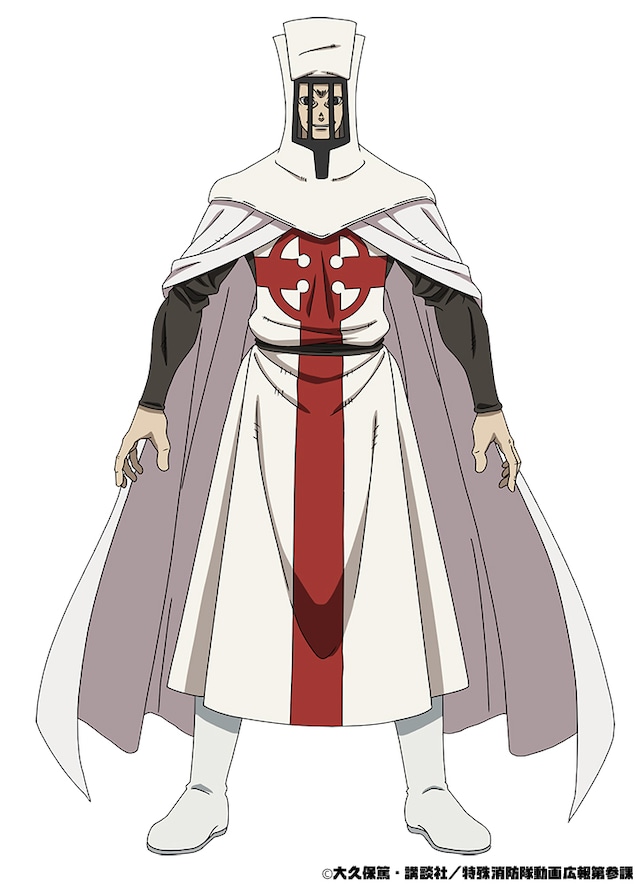 ストリーム（CV：川田紳司）
「屠リ人」の1人。炎により生じる気流を活かして竜巻やカマイタチを生成し、それらを駆使した攻撃を得意としている。