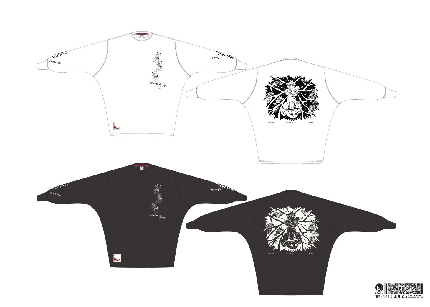 「SEVESKIG vs LEO（MV） vs TAPPEI S/SL Tee /CT-JTP-NGS-1002」