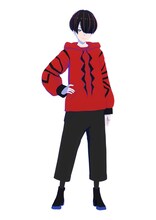 はすたー（CV：富田美憂）
テセラクターの特殊個体。自身の複製体を生み出す異能を持つ。らぷらすとは兄弟のような間柄で、正体は赤い魚の怪物の姿をしている。性格は尊大で露悪的。頭がキレて戦いも強いが、やや幼いところがある。