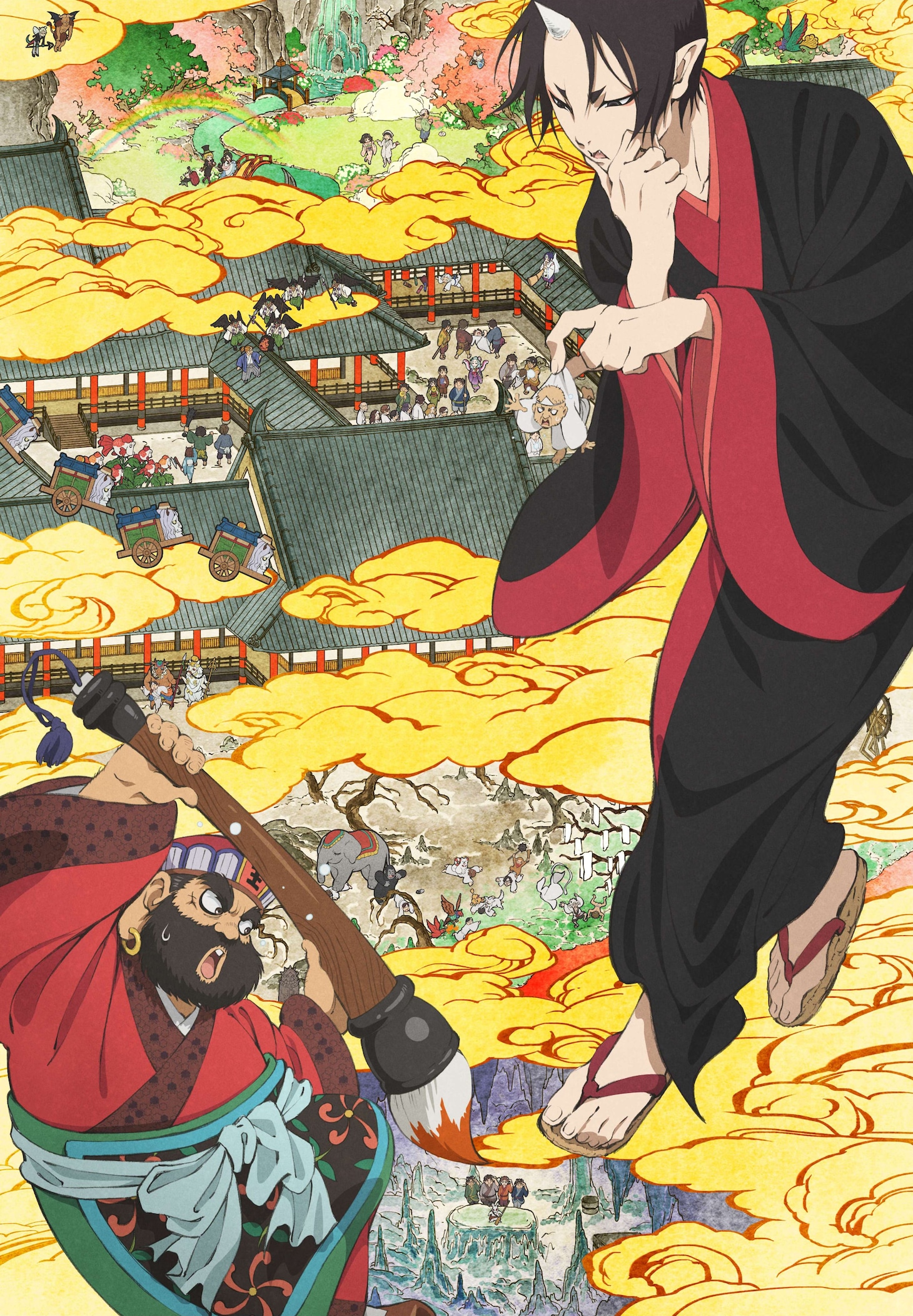 TVアニメ「鬼灯の冷徹」キービジュアル (c)江口夏実・講談社/⻤灯の冷徹製作委員会