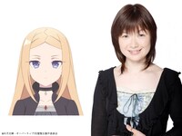 エルザ・ノーティス（CV：大谷育江）。クラムー教会本部に所属している退魔師。教皇の命令によってフィリアを護衛するため、パルナコルタ王国へやってきた。冷静沈着だが、使い魔のマモンに関しては例外で、彼の浮ついた行動を見るたびに首を落とす。