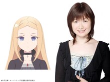 エルザ・ノーティス（CV：大谷育江）。クラムー教会本部に所属している退魔師。教皇の命令によってフィリアを護衛するため、パルナコルタ王国へやってきた。冷静沈着だが、使い魔のマモンに関しては例外で、彼の浮ついた行動を見るたびに首を落とす。