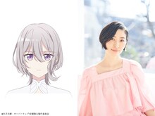 フィアナ・イースフィル（CV：坂本真綾）。400年前に世界を救済した初代聖女。