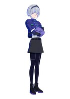 くーげる（CV：藤堂真衣）
テセラクターの特殊個体。雷を操る異能を持つ。特殊な出生をしており、テセラクターとしての正体も、半ば人間のような姿をしている。性格は寡黙で厳格で内省的。誰に対しても厳しいが、輪廻此処にのみやや甘い。