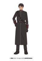 ランドルフ・アルスター（CV：阿座上洋平）。死神閣下の異名を持つ、犯罪絡みの捜査機関に勤める憲兵。勘が鋭く生真面目で、非番の日でも仕事へ向かう仕事中毒者。リリィの元旦那でリュシュリュワ公爵家の出身。 (c)常磐くじら・ドリコム／エリスの聖杯製作委員会