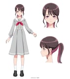 膳栄子(CV:芹澤優)。ドリーミードリーミーフラワー(仮)に訪れるお客さま第1号。進路について悩んでいるようだが……。