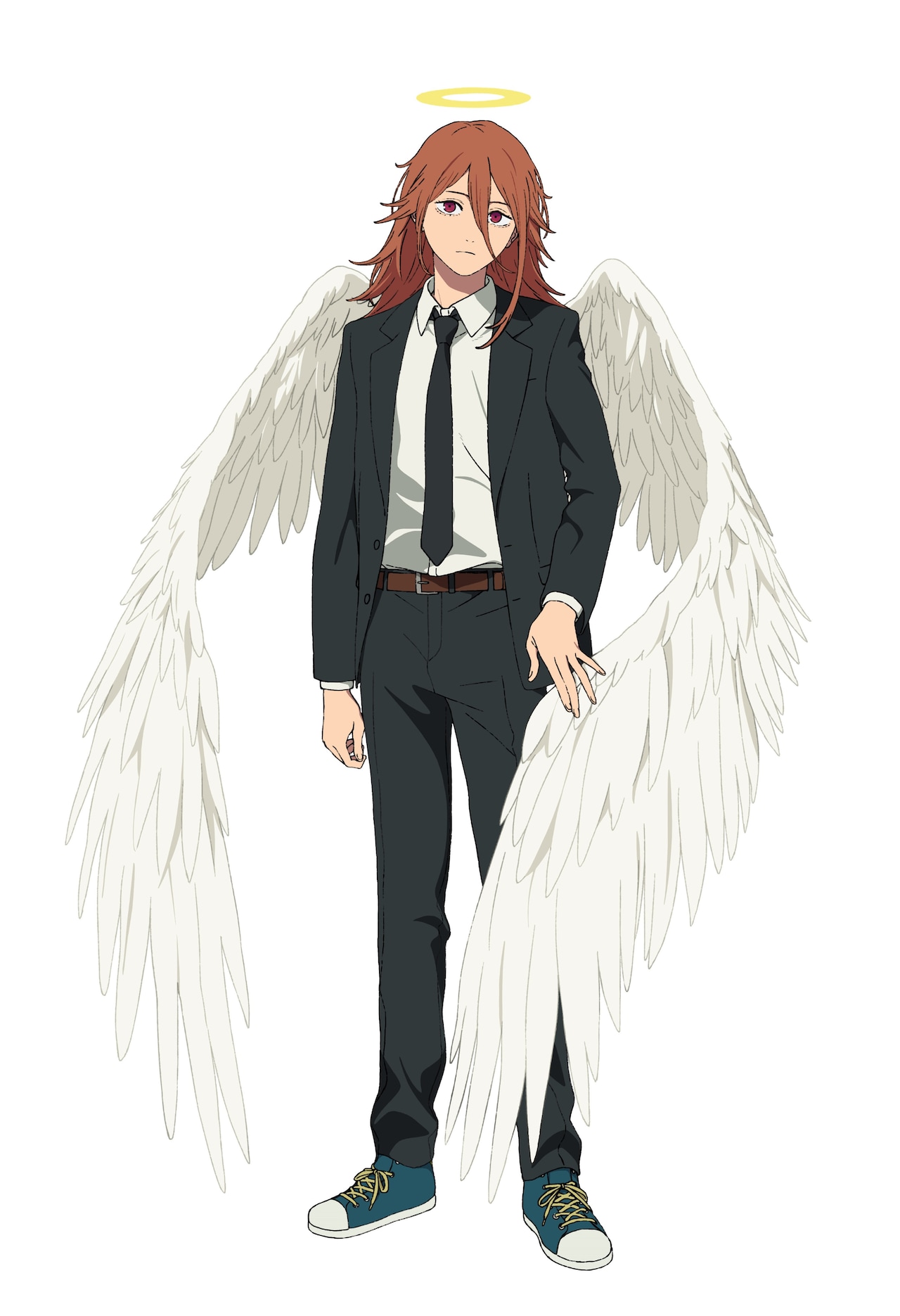 劇場版「チェンソーマン レゼ篇」に登場する天使の悪魔。公安対魔特異4課の隊員で、触れると寿命を吸い取られてしまう。「チェンソーマン」における悪魔は、名前のもととなった存在の特徴が外見に反映されることが多く、天使の悪魔はそのわかりやすい例だ