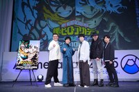 TVアニメ「僕のヒーローアカデミア」ステージイベントの様子。