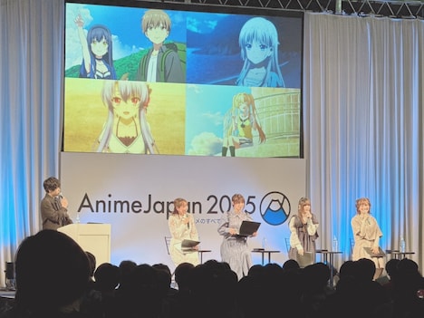 「Summer Pockets」ステージの様子。