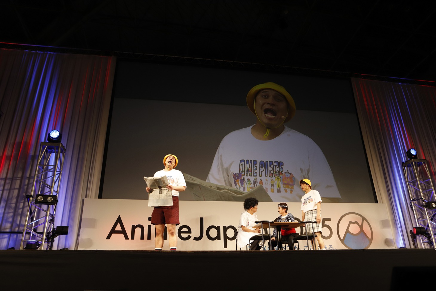 「AnimeJapan 2025」で開催された「ONE PIECE」のステージイベントの様子。