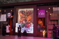 「鬼滅の刃」ブースの様子。