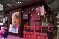 「鬼滅の刃」ブースの様子。