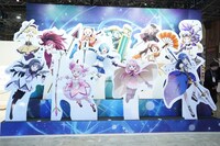 「魔法少女まどか☆マギカ」ブースの様子。
