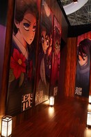 「鬼滅の刃」ブースの様子。