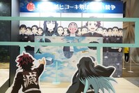 ufotableブースの様子。