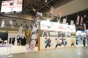 ufotableブースの様子。