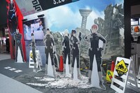 TOHO animationブース「怪獣8号」展示の様子。 (c)防衛隊第３部隊　©松本直也／集英社