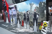 TOHO animationブース「怪獣8号」展示の様子。 (c)防衛隊第3部隊 ©松本直也/集英社