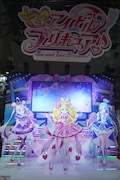 東映アニメーションブースの様子。