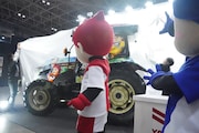 ヤンマーブースの様子。
