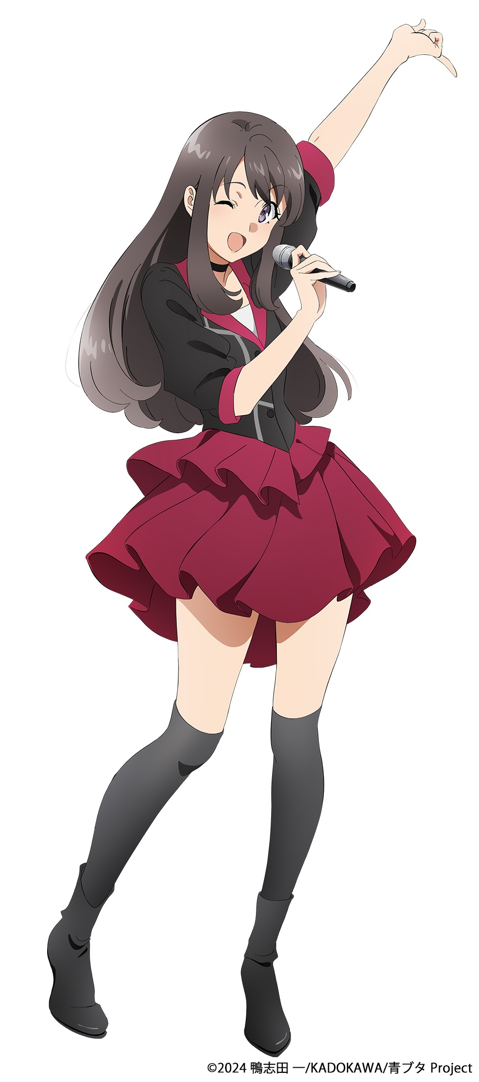 広川卯月（CV：雨宮天）。アイドルグループ・スイートバレットのリーダー。ファンからは“づっきー”という愛称で親しまれ、TV番組出演やモデルなど、順調に活動の幅を広げている。マイペースかつ天然な面があり、予想のつかない言動で良く周囲を驚かせる。通信制高校を卒業後、咲太と同じ大学・学部に進学し、キャンパスライフを楽しんでいる。