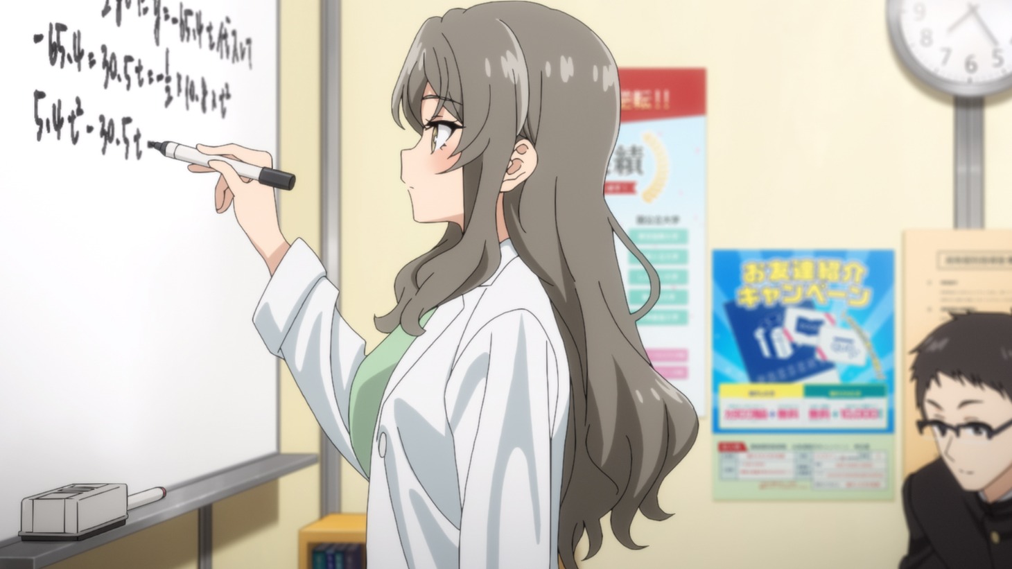TVアニメ「青春ブタ野郎はサンタクロースの夢を見ない」第1弾PVより。