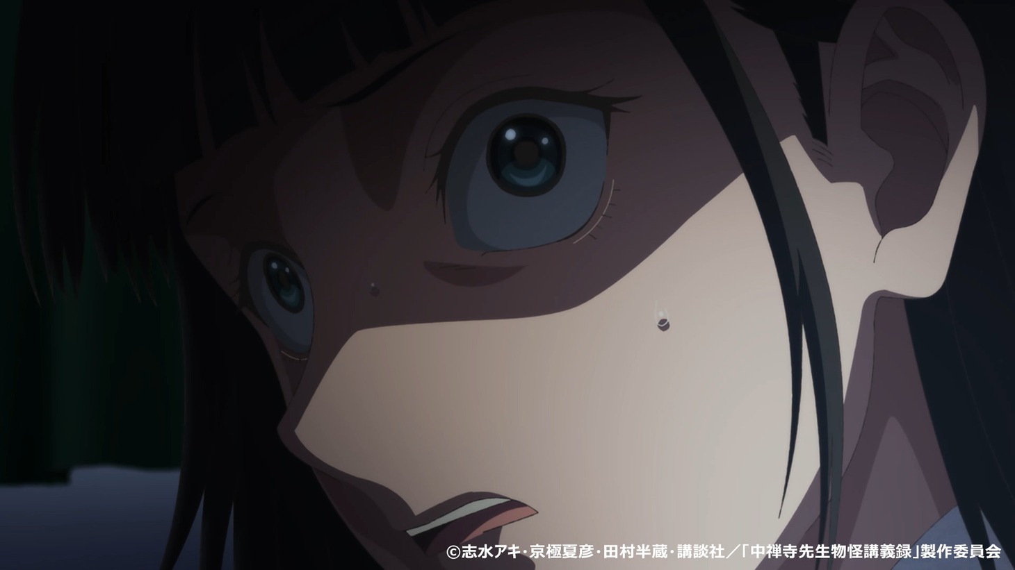 TVアニメ「中禅寺先生物怪講義録 先生が謎を解いてしまうから。」第2弾PVより。