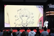 TVアニメ「ハニーレモンソーダ」のステージイベントの様子。