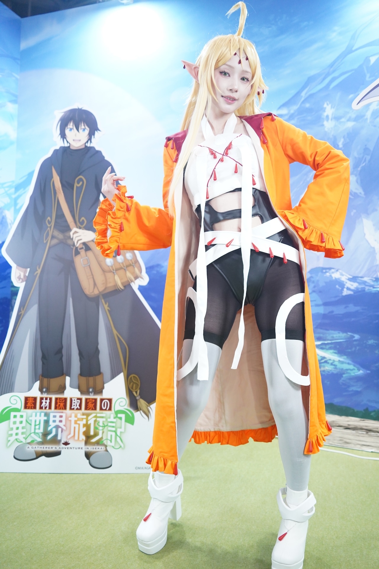 月海つくねによるブロライトのコスプレ。