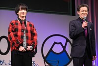 左から小林千晃、宮本充。