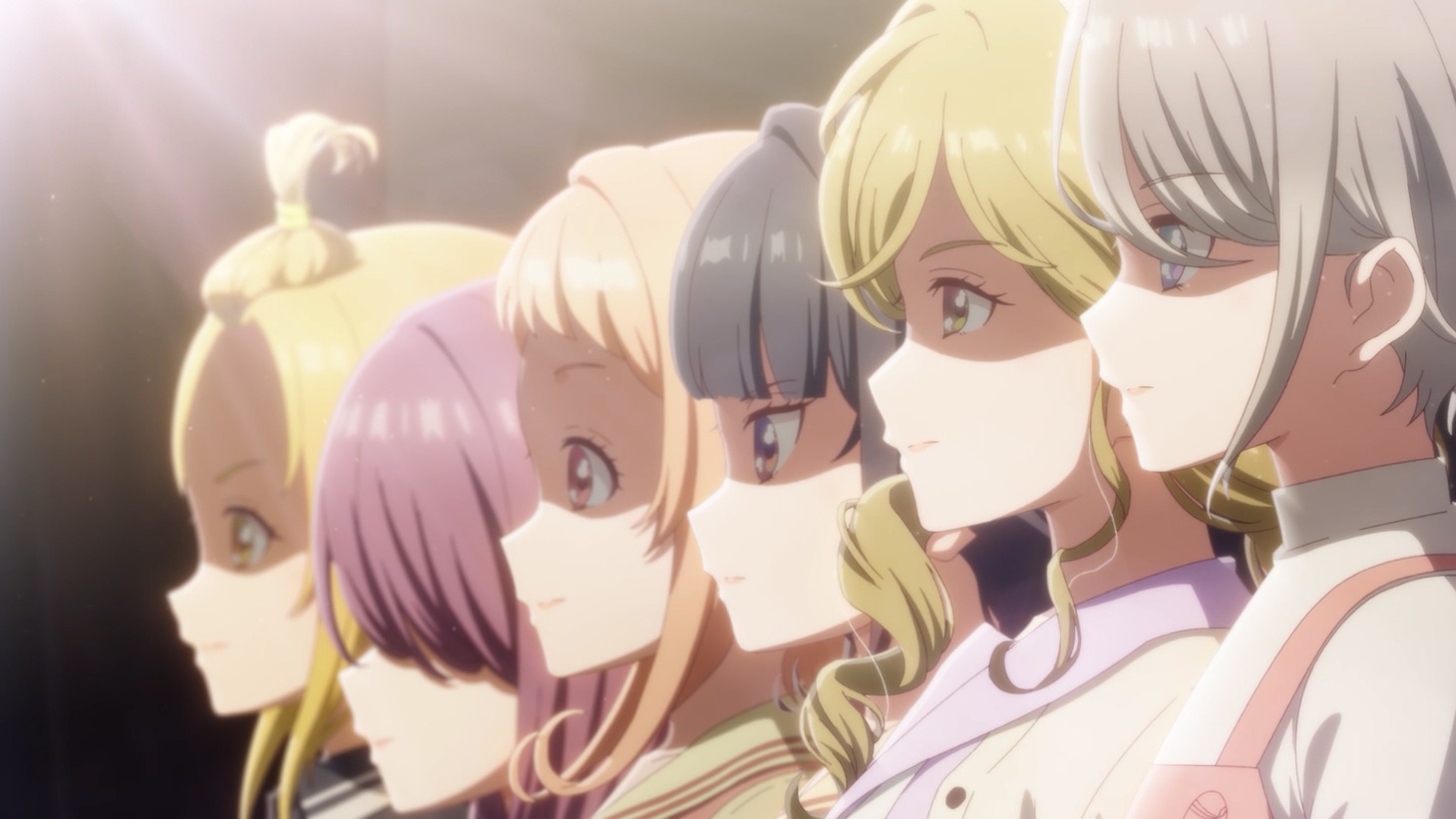 TVアニメ「うたごえはミルフィーユ」第2弾PVの場面カット。