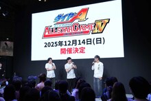 左から逢坂良太、島崎信長、櫻井孝宏。