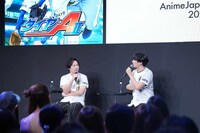 左から逢坂良太、島崎信長。