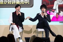 左から下野紘、畠中祐。