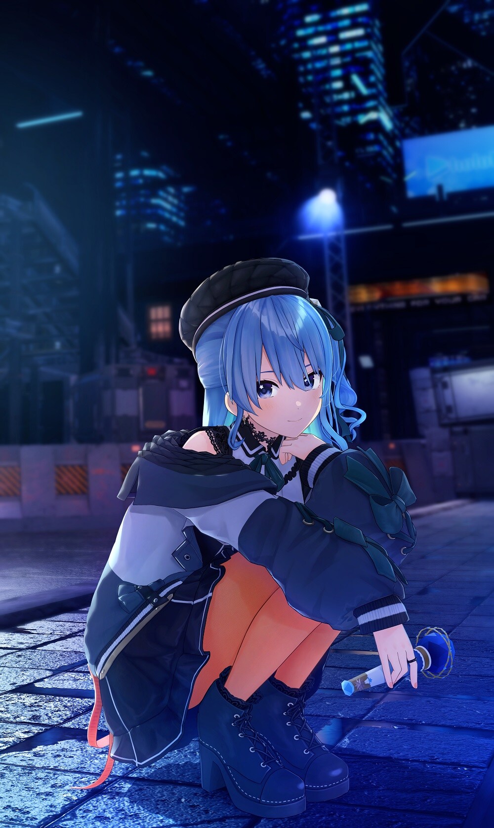 星街すいせい - TVアニメ「機動戦士Gundam GQuuuuuuX」キービジュアル