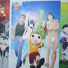 「NINKU-忍空-」30周年記念ビジュアル&ロゴ公開、西尾鉄也の描き下ろし
