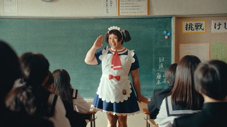 劇場版「僕とロボコ」とファンタのコラボCMより。