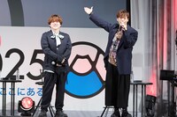 左から内田雄馬、古川慎。