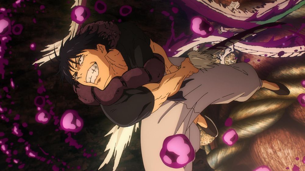 アニメ「劇場版総集編 呪術廻戦 懐玉・玉折」本予告より。(c)芥見下々／集英社・呪術廻戦製作委員会