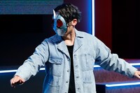 TVアニメ「東島丹三郎は仮面ライダーになりたい」のイベントより。