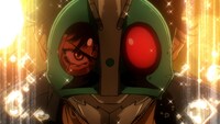 TVアニメ「東島丹三郎は仮面ライダーになりたい」第1弾PVの場面カット。