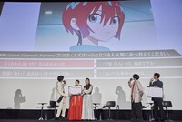 「機動戦士Gundam GQuuuuuuX（ジークアクス） -Beginning-」フィナーレ舞台挨拶の様子。