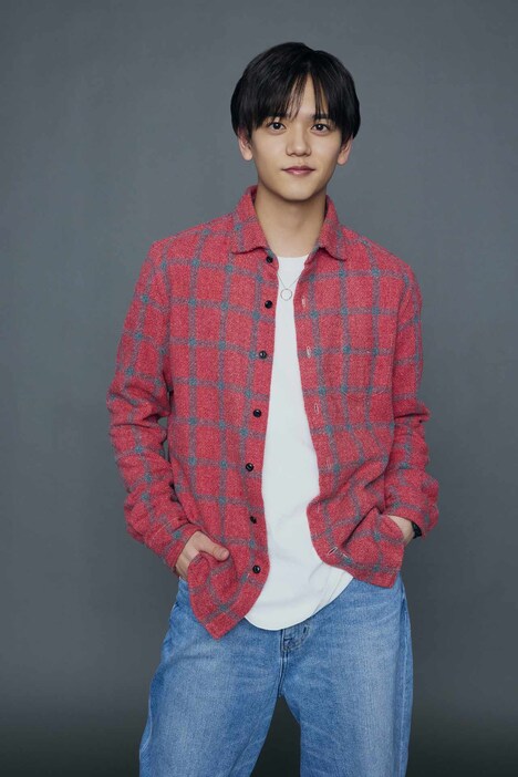 中島颯太扮する五十嵐大地。(c)練馬ジム | LINEマンガ・2025 映画「おっパン」製作委員会